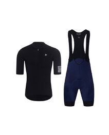 HOLOKOLO maillot corto y pantalón corto - VICTORIOUS ELITE - azul/negro